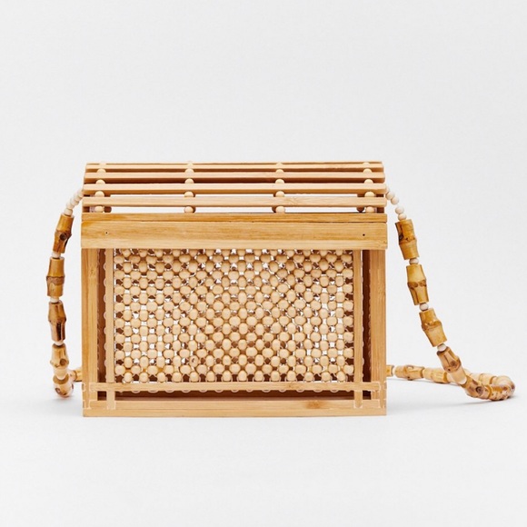 Nasty Gal Handbags - NWOT Nasty Gal Wooden It Be Nice Crossbody Bag